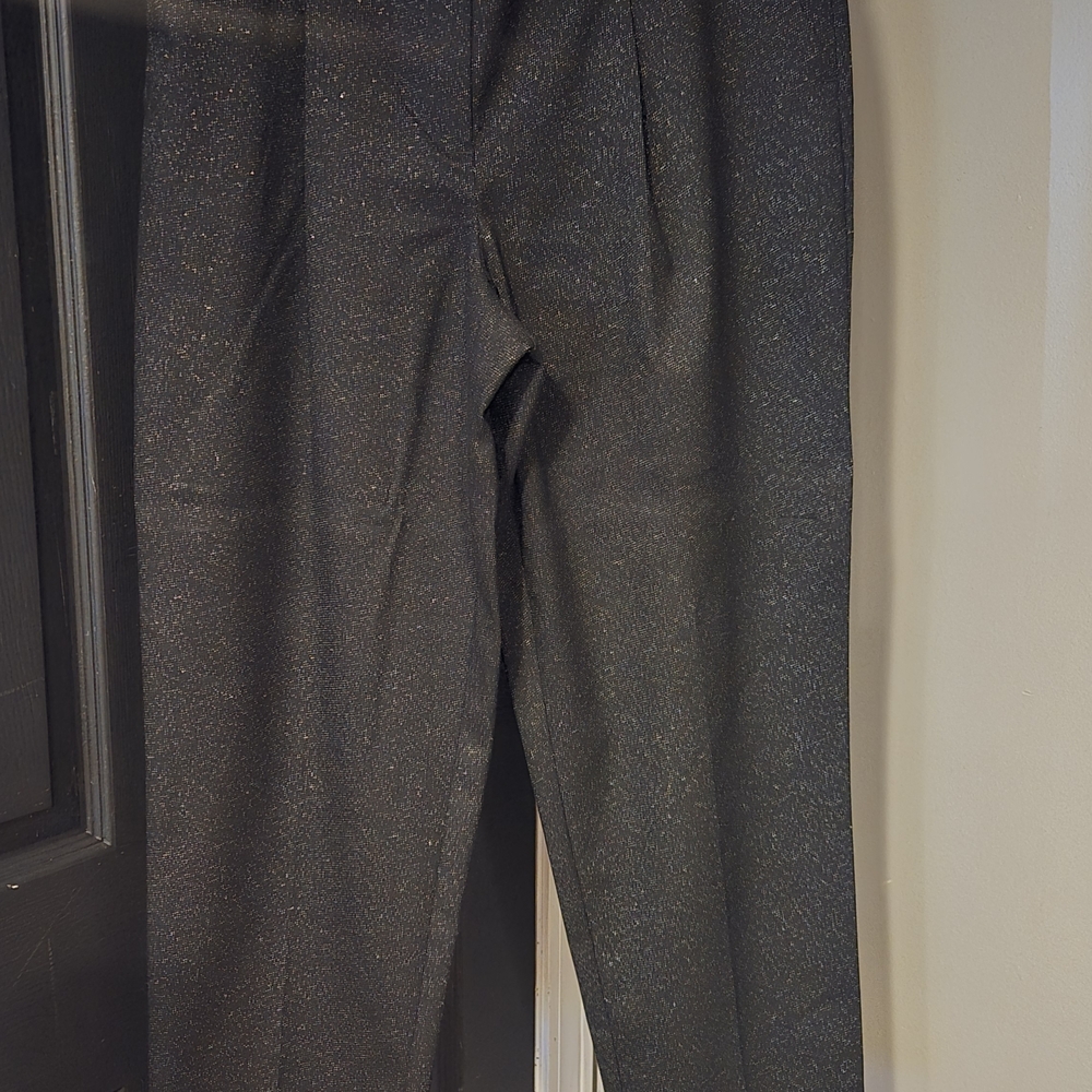 LOFT Black Straight Leg Pants